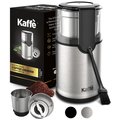 Kaffe Electric Coffee Grinder w/Removable Cup, 4.5oz (14-Cup) Cleaning Brush Incl., Stainless Steel KF5020